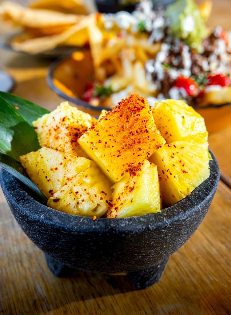 pineapple with tajin